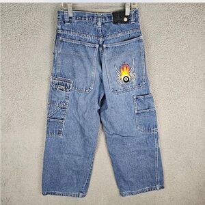 JNCO Y2K eight ball cargo jeans